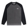 Pull Polaire Homme VISSLA Andy Eco Polar Crew Charcoal