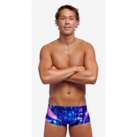 Maillot de Bain Homme FUNKY TRUNKS Sidewinder Cyber city