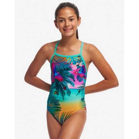 FUNKITA Strapped The Beach Junior 1 Piece Swimsuit