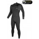 Wetsuit Sooruz Men Fighter Organic Os Chest Zip 5/4/3mm Black