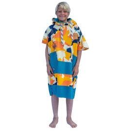 Poncho All-In Junior V Camo Sunny Navy Waffle