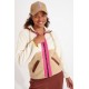 Banana Moon Alimi Eaglecres Ecru Women's Fleece Jacket