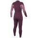 Sooruz Women’s Divine Organic Oysterprene Chest Zip 5/4mm Wine