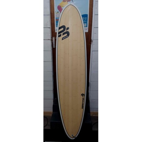 Mini Malibu Perfect Stuff 7'6 Epoxy Bamboo Second Hand 