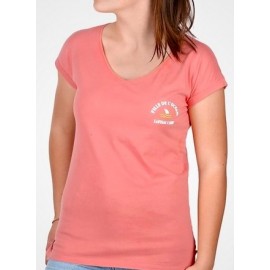 STERED Women's T-Shirt Ocean Girl Terracotta Pink