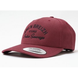 Casquette STERED Awen Breizh Prune