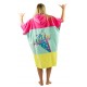 Poncho All-In V Beach Crew 80IES Pink