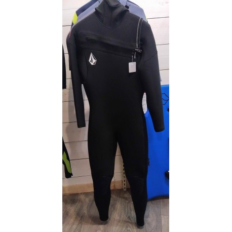 Volcom Modulator Hood Chest Zip Wetsuit 5/4/3mm Size L Second Hand