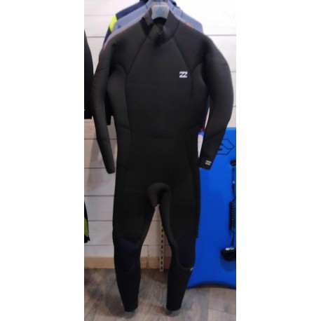 Billabong Absolute Back Zip 5/4mm Wetsuit Size L Second Hand