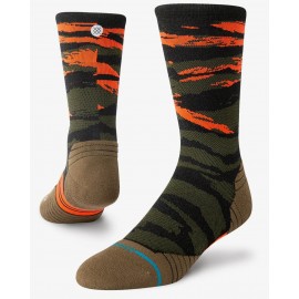 Stance Primal Light Crew Olive Socks