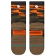 Stance Primal Light Crew Olive Socks