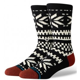 STANCE Flake Crew Socks Black