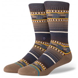 Stance Cedar Rock Crew Brown Socks