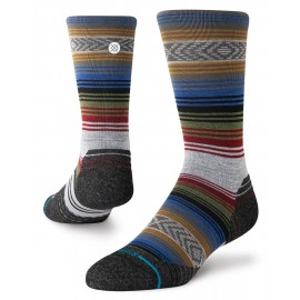 Stance Light Wool Crew Black Red Socks