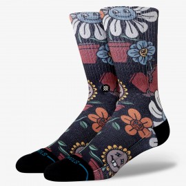 Chaussettes Stance Planted Crew Black