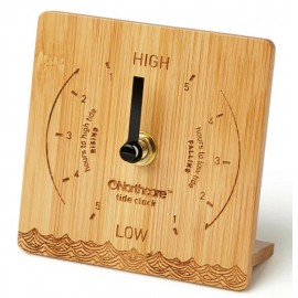 Northcore Bamboo Desk Top Tide Clock