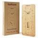 Northcore Bamboo Time and Tide Wall Clock