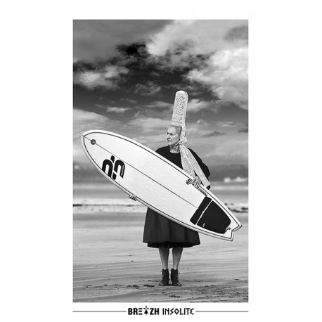 Breizh Insolite Surf Postcard N°10