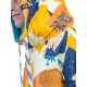 Poncho All-In Kid Camo Sunny Navy Waffle