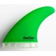 Ailerons Feather Fins Ultralight Hexa Core Future Thruster S Green