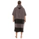 Poncho All In Big Foot Black Charcoal