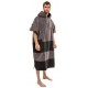 Poncho All In Big Foot Black Charcoal