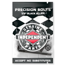 Set of Independent Screw 0.875" Allen Black