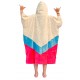 Poncho All-In Kid Hangten Print Raspery Powder