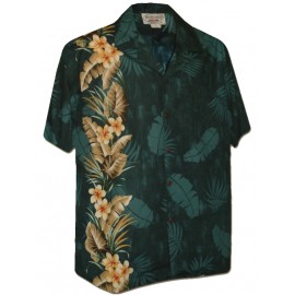 Chemise Hawaienne Pacific Legend Haka Navy