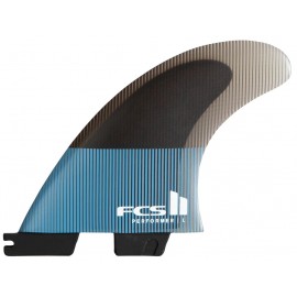 FCSII Performer PC Medium Tranquil Blue Tri Fins