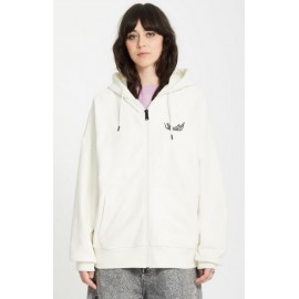 VOLCOM Fa Alix Zip Star White Women's Sweatshirt