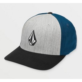 VOLCOM Full Stone Heather Flexfit Cap Deep blue