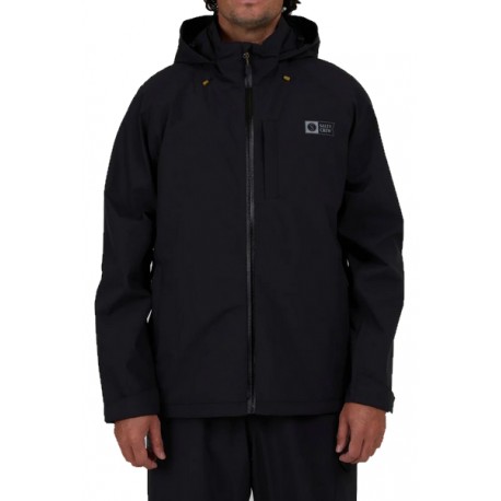 Salty Crew Long Range Jacket Black