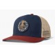 Casquette Salty Crew Tentacles Retro Trucker Navy Burgundy