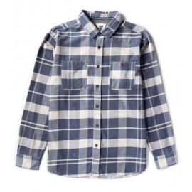 VISSLA Men's Rails Cord Slate Shirt