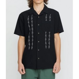 VISSLA Men's Shirt in Bayamostone Black