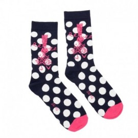 Socks To Aise Breizh H16-17 Big Dots Fuchsia