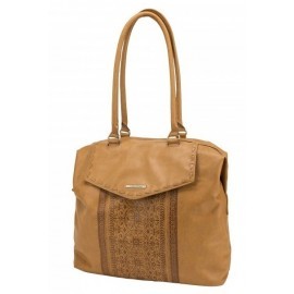 Handbag Tote Volcom Rebel Pink Tan